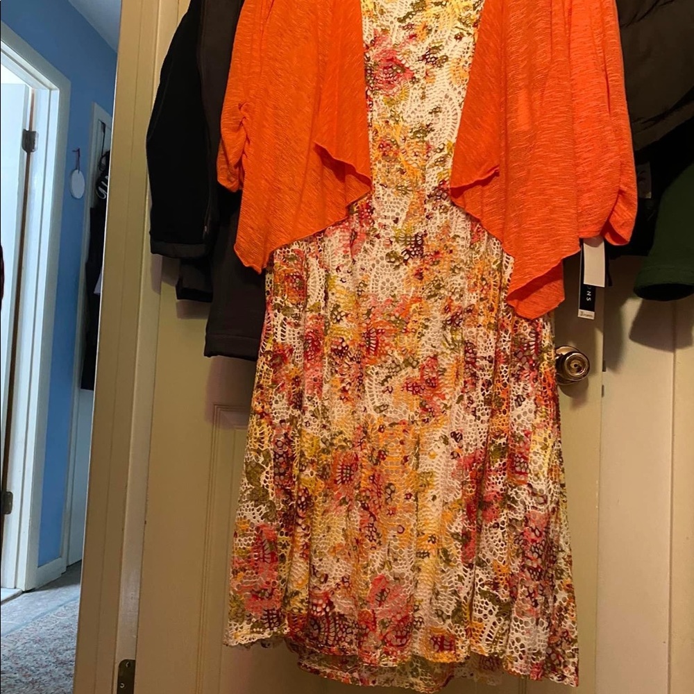 Summer dress with thin top. Brand New